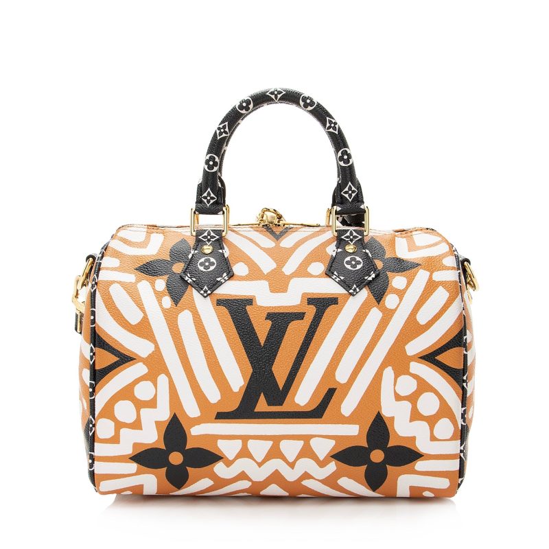 Louis Vuitton Monogram Crafty Speedy Bandouliere 25 Satchel - FINAL SALE (SHF-22627) - Image 2