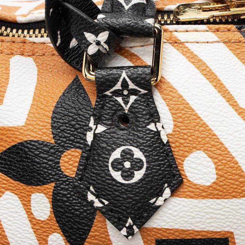Louis Vuitton Monogram Crafty Speedy Bandouliere 25 Satchel - FINAL SALE (SHF-22627) - Image 12