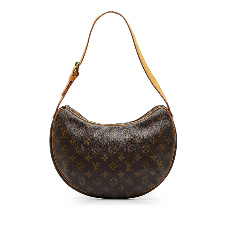 Louis Vuitton Monogram Croissant MM (SHG-Ob22ft) - Image 11