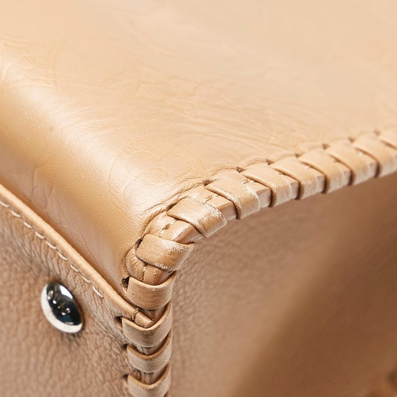 Louis Vuitton Monogram Cuir Plume Very Zipped (SHG-nsmw9l) - Image 8
