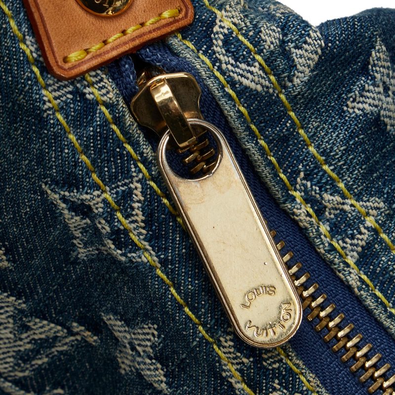 Louis Vuitton Monogram Denim Baggy GM (SHG-d9dmwb) - Image 8