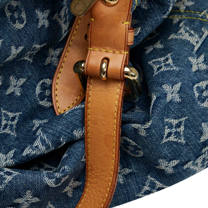 Louis Vuitton Monogram Denim Baggy GM (SHG-d9dmwb) - Image 9