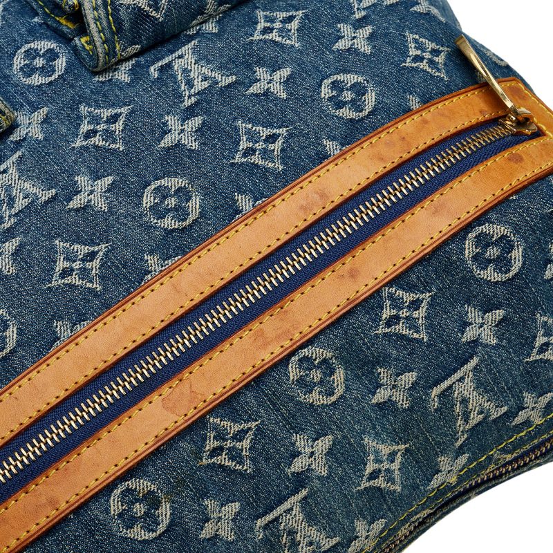 Louis Vuitton Monogram Denim Baggy GM (SHG-d9dmwb) - Image 10