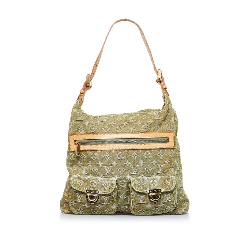 Louis Vuitton Monogram Denim Baggy GM (SHG-tZyvKe) - Image 10
