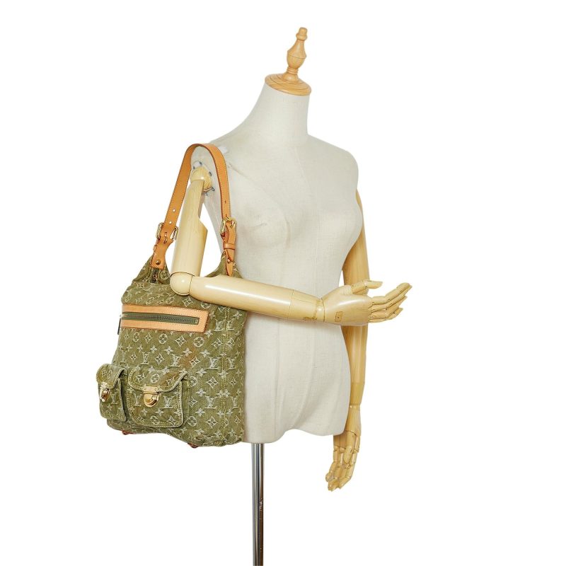 Louis Vuitton Monogram Denim Baggy GM (SHG-tZyvKe) - Image 4