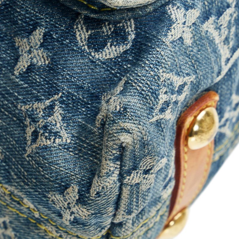 Louis Vuitton Monogram Denim Baggy GM (SHG-NB2Dv8) - Image 8