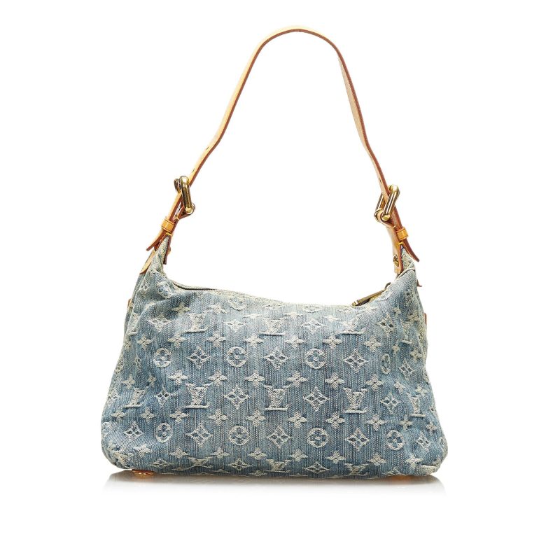 Louis Vuitton Monogram Denim Baggy PM (SHG-35571) - Image 2