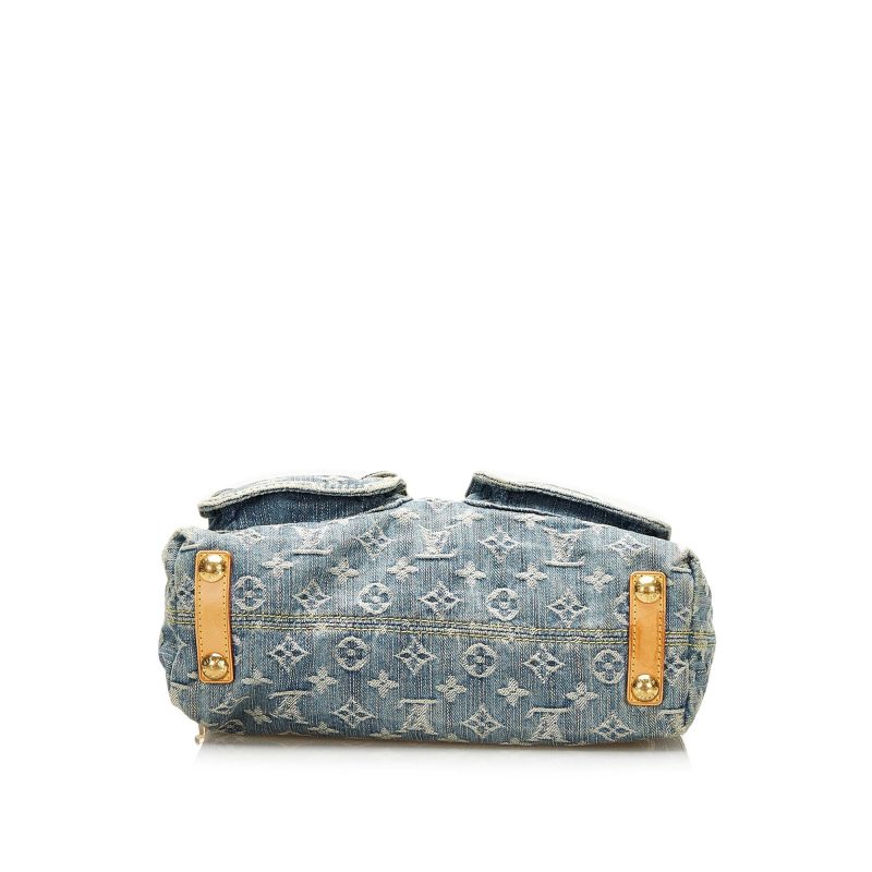 Louis Vuitton Monogram Denim Baggy PM (SHG-35571) - Image 3