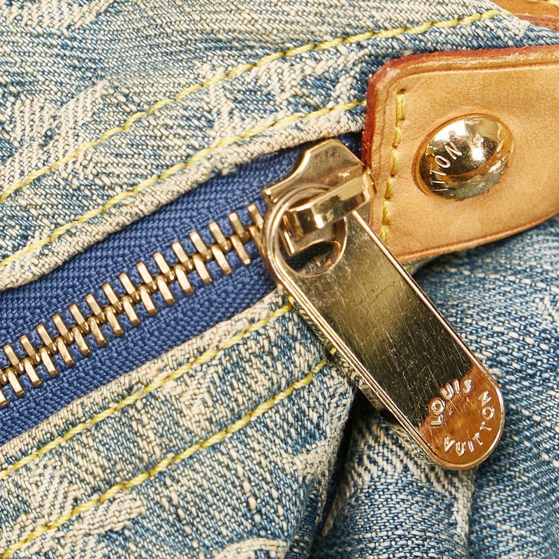 Louis Vuitton Monogram Denim Baggy PM (SHG-35571) - Image 9