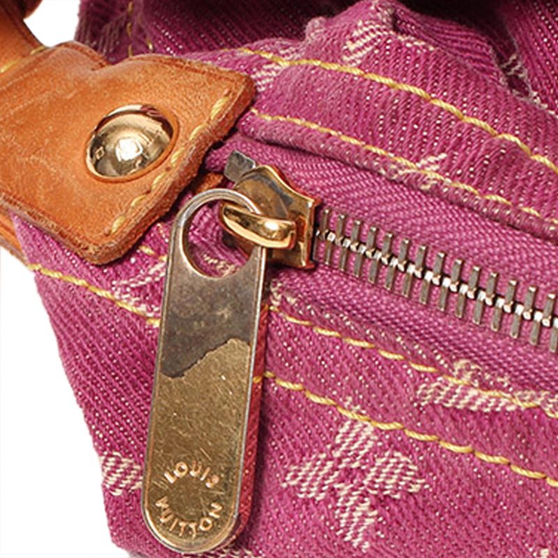 Louis Vuitton Monogram Denim Baggy PM (SHG-QxYvsi) - Image 7