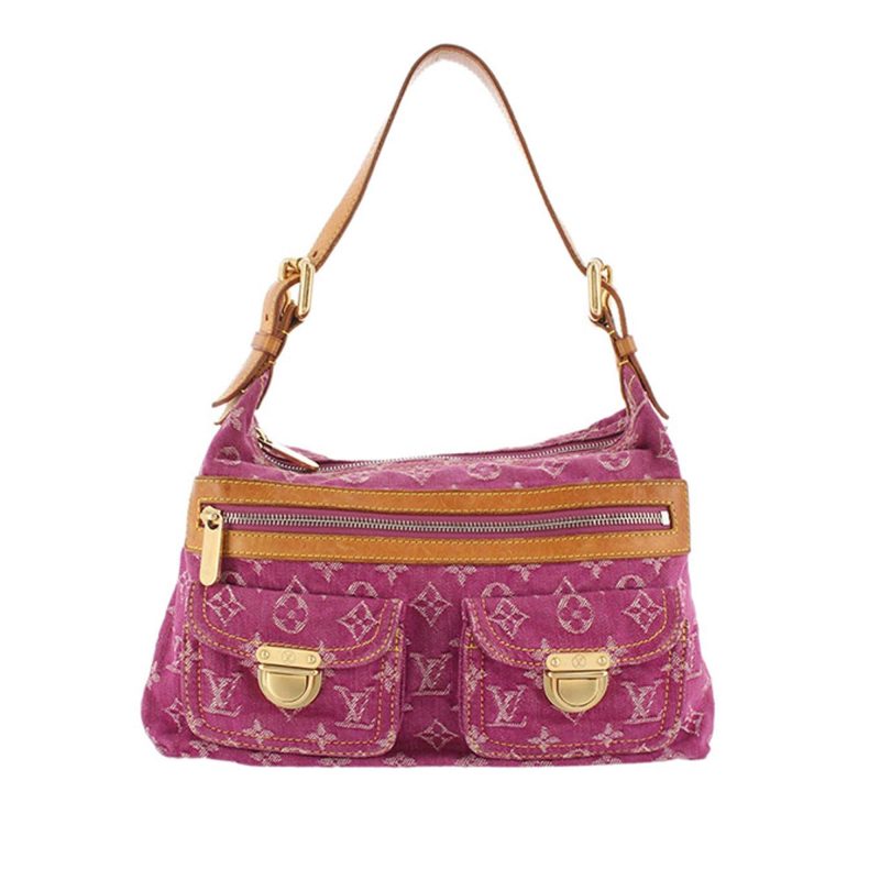 Louis Vuitton Monogram Denim Baggy PM (SHG-QxYvsi) - Image 10