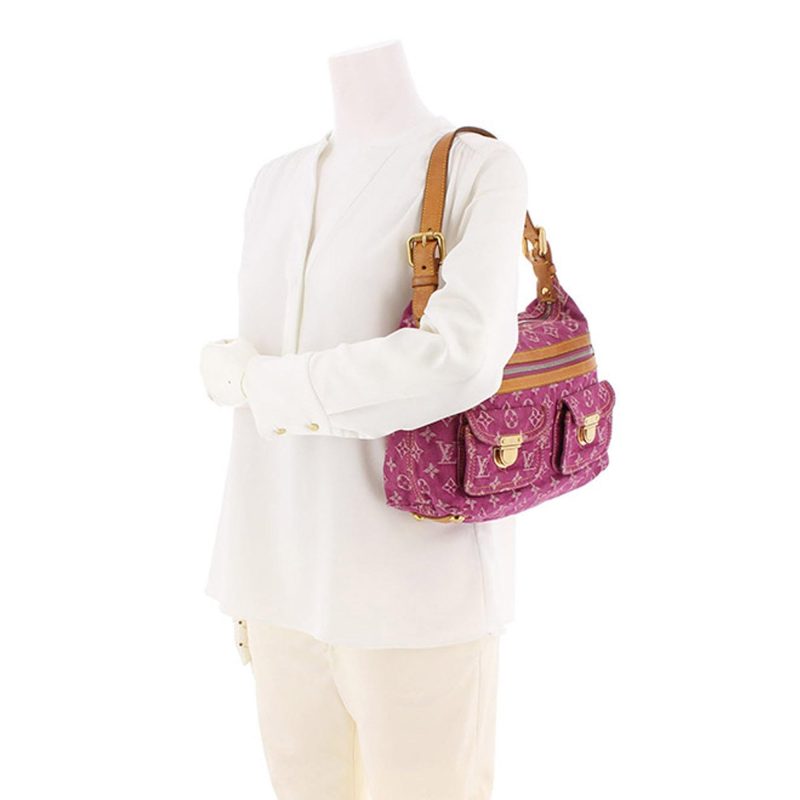 Louis Vuitton Monogram Denim Baggy PM (SHG-QxYvsi) - Image 4