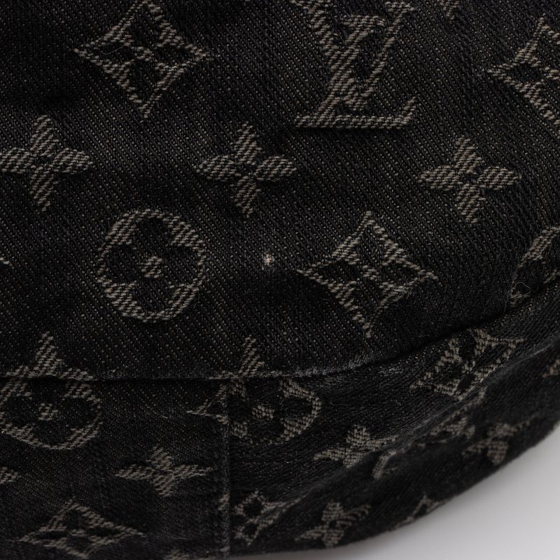 Louis Vuitton Monogram Denim Daily PM Hobo (SHF-6YXLAz) - Image 11
