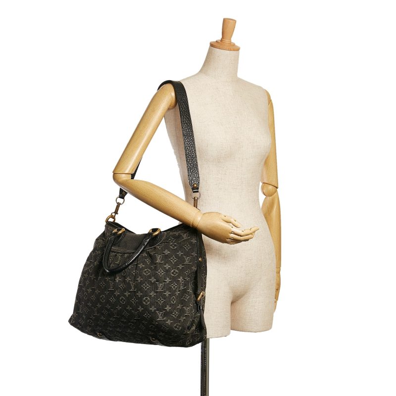 Louis Vuitton Monogram Denim Neo Cabby GM (SHG-36546) - Image 9