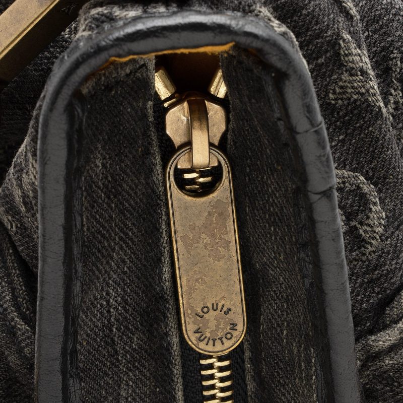 Louis Vuitton Monogram Denim Neo Cabby MM Satchel (SHF-SAEQo3) - Image 8