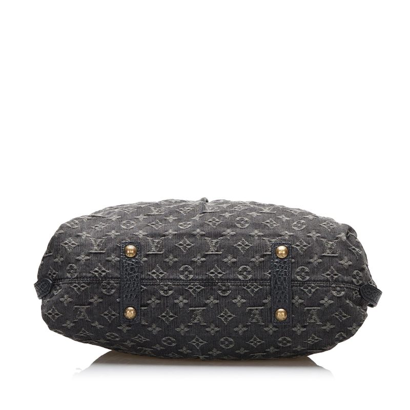 Louis Vuitton Monogram Denim Neo Cabby MM (SHG-Wzstmq) - Image 3