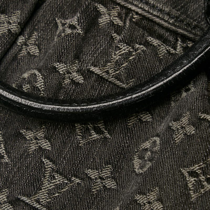 Louis Vuitton Monogram Denim Neo Cabby MM (SHG-Wzstmq) - Image 8