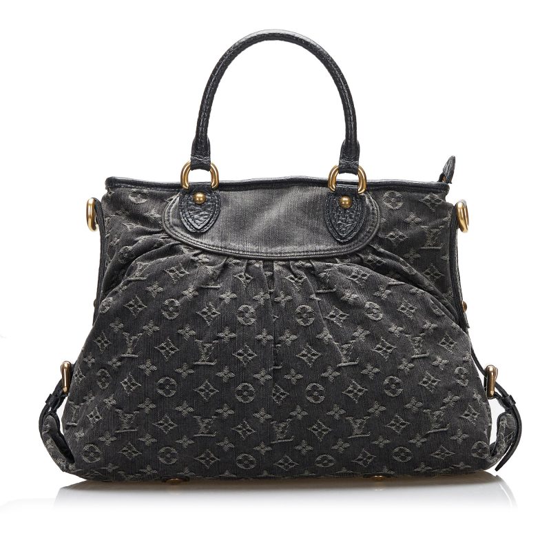 Louis Vuitton Monogram Denim Neo Cabby MM (SHG-Wzstmq) - Image 10