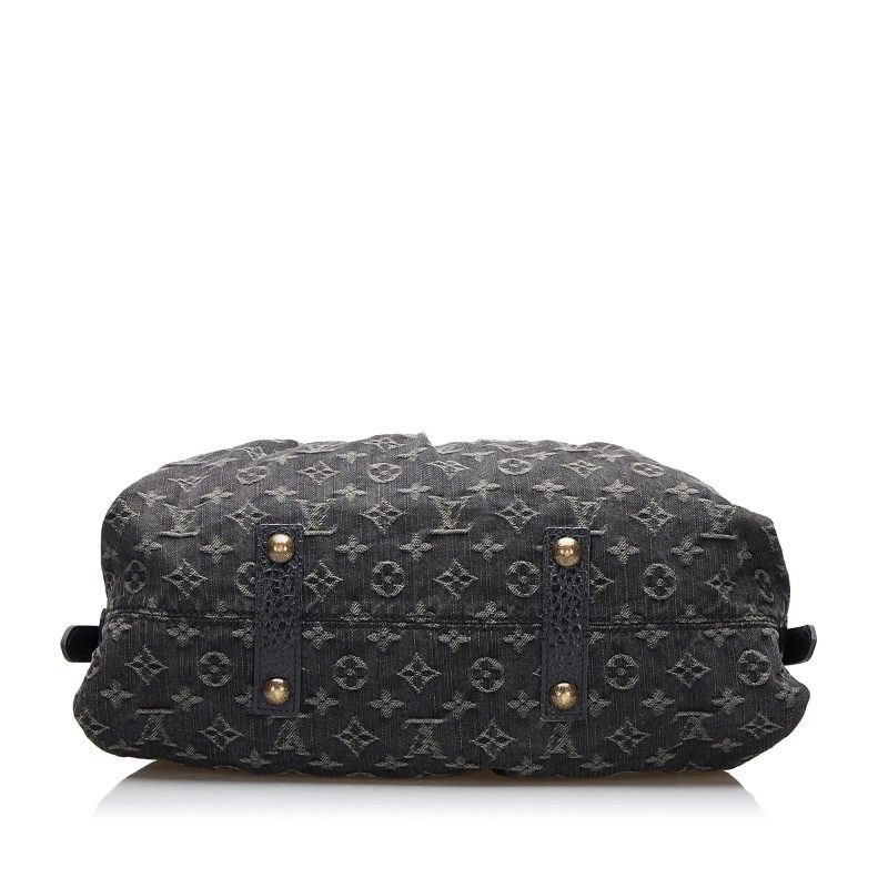 Louis Vuitton Monogram Denim Neo Cabby MM (SHG-jCUw4G) - Image 3