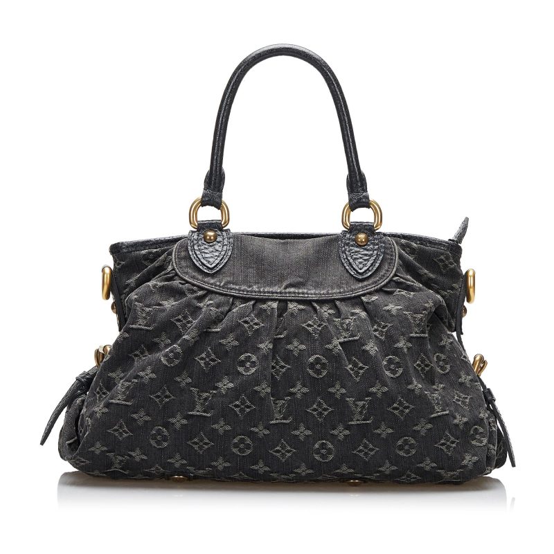 Louis Vuitton Monogram Denim Neo Cabby MM (SHG-jCUw4G) - Image 10