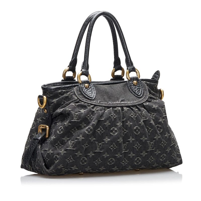 Louis Vuitton Monogram Denim Neo Cabby MM (SHG-jCUw4G)