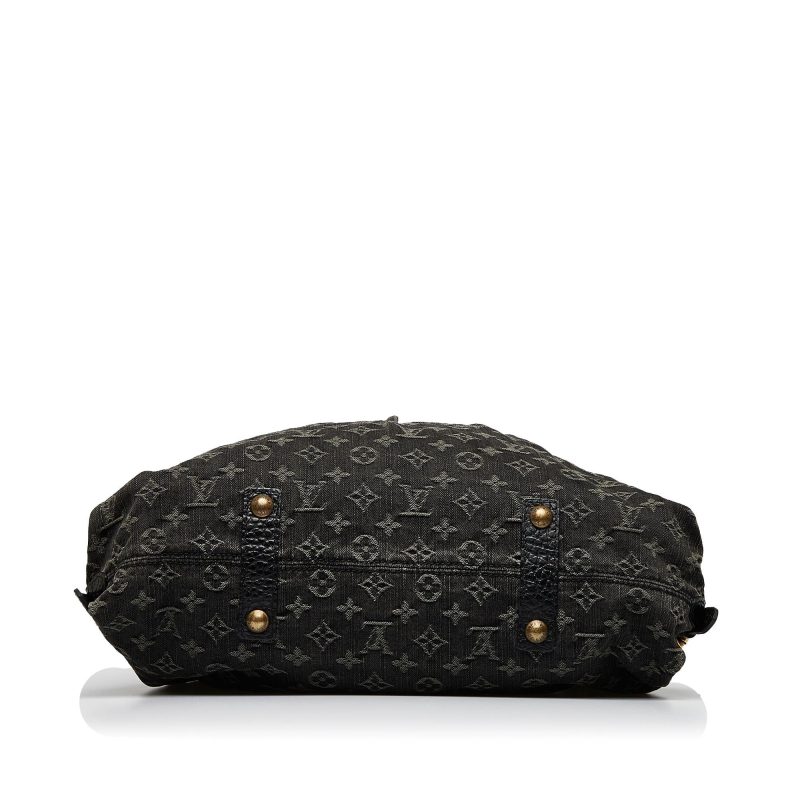 Louis Vuitton Monogram Denim Neo Cabby MM (SHG-qtzpGF) - Image 3