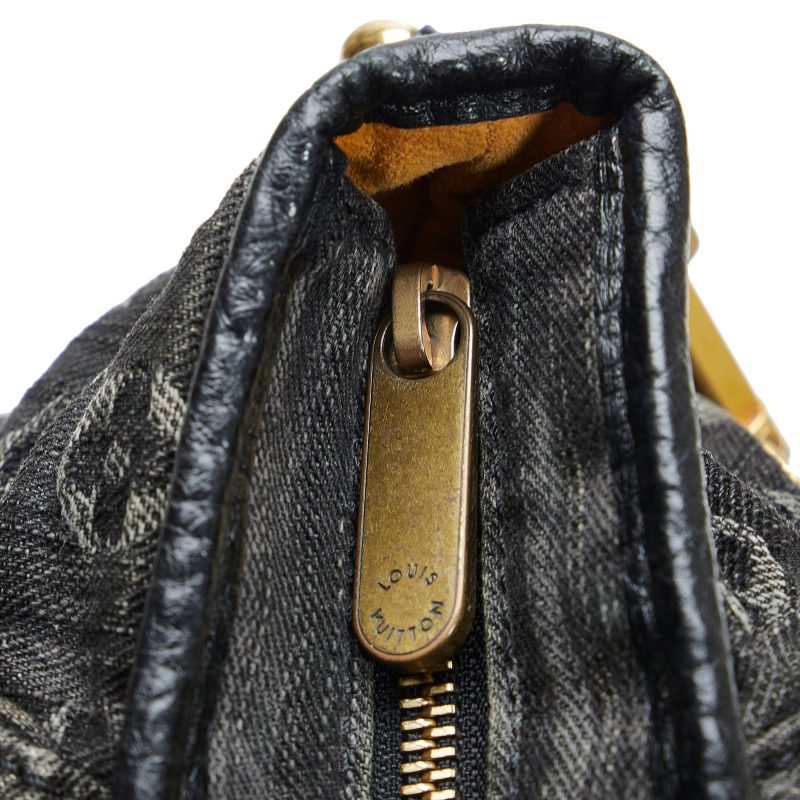 Louis Vuitton Monogram Denim Neo Cabby MM (SHG-qtzpGF) - Image 10