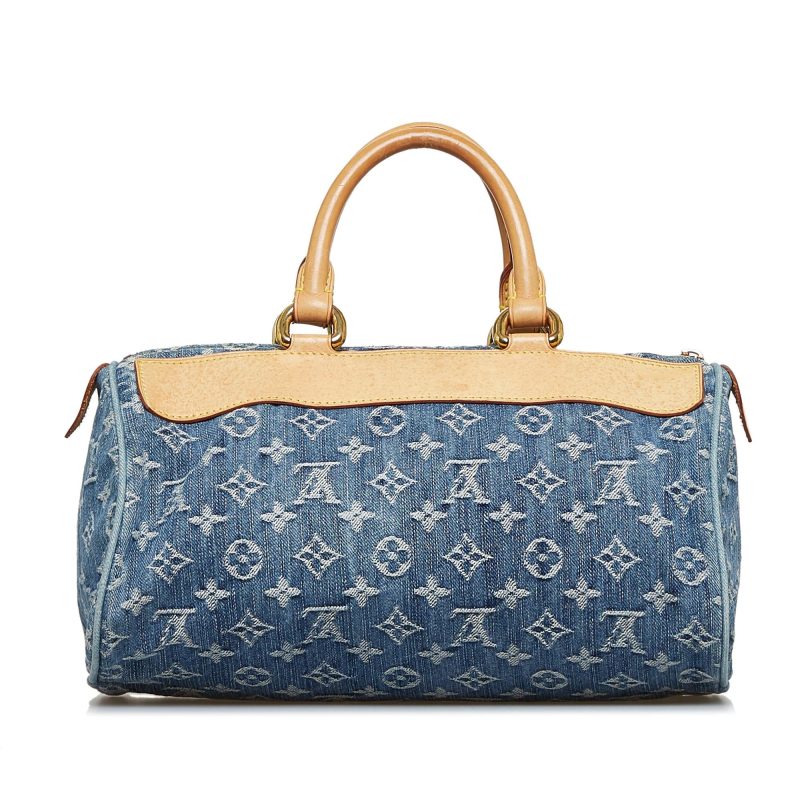 Louis Vuitton Monogram Denim Neo Speedy 30 - Image 2