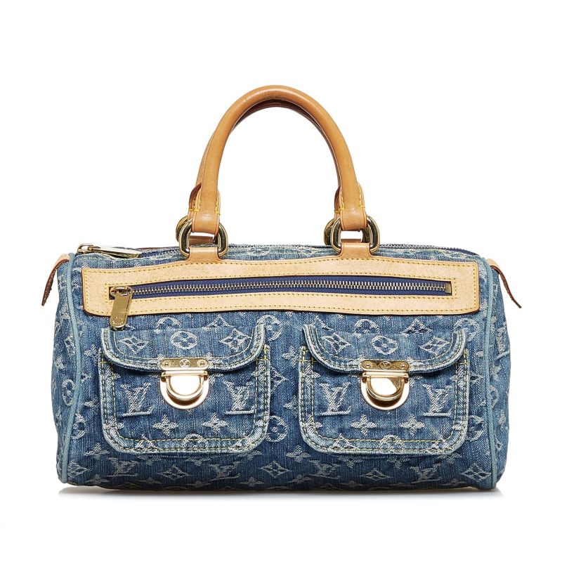 Louis Vuitton Monogram Denim Neo Speedy 30 - Image 12