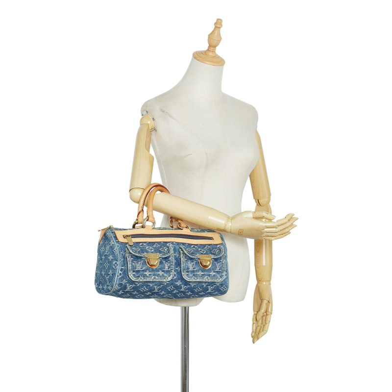 Louis Vuitton Monogram Denim Neo Speedy 30 - Image 4
