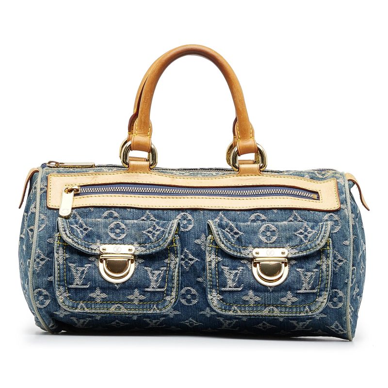 Louis Vuitton Monogram Denim Neo Speedy 30 (SHG-IwEjkZ) - Image 12