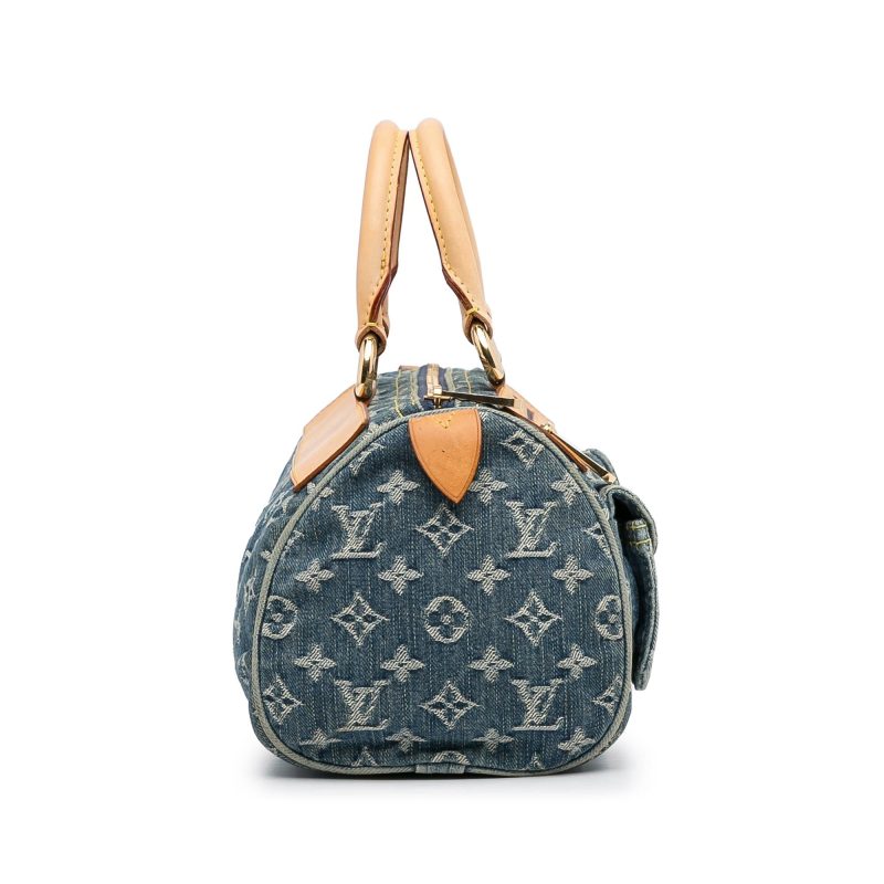 Louis Vuitton Monogram Denim Neo Speedy 30 (SHG-z61XvM) - Image 3