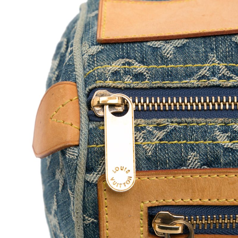 Louis Vuitton Monogram Denim Neo Speedy 30 (SHG-z61XvM) - Image 9