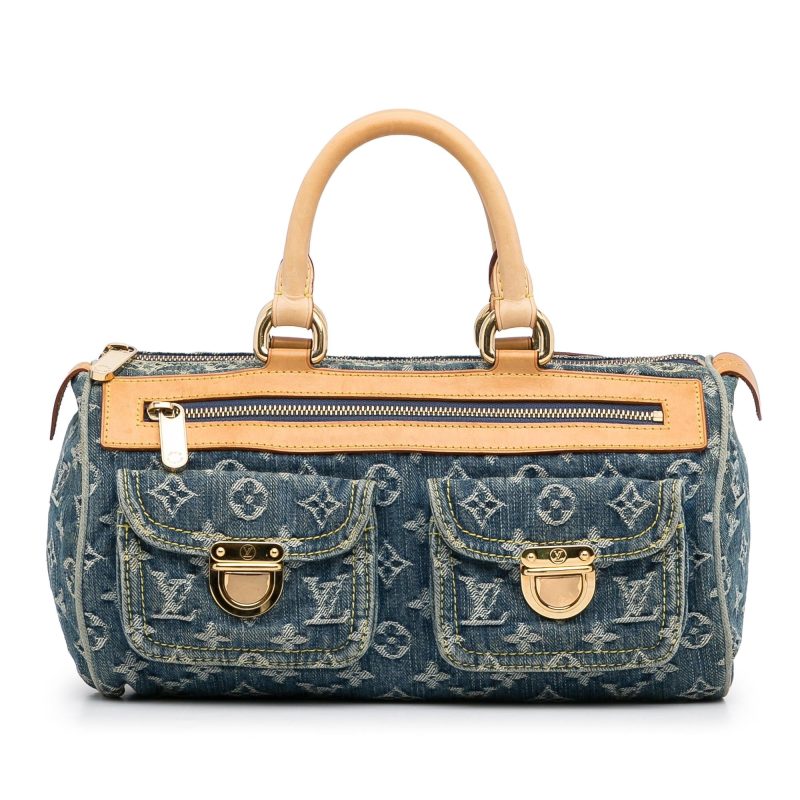 Louis Vuitton Monogram Denim Neo Speedy 30 (SHG-z61XvM) - Image 13