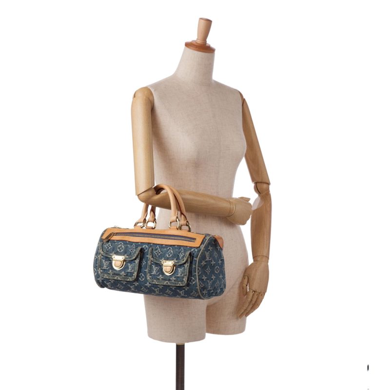 Louis Vuitton Monogram Denim Neo Speedy 30 (SHG-z61XvM) - Image 4