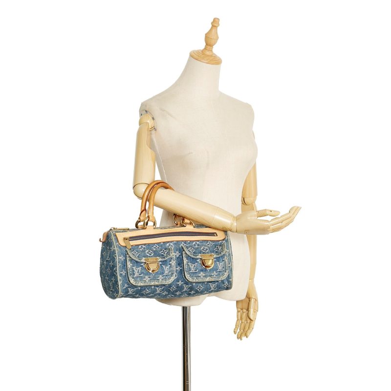 Louis Vuitton Monogram Denim Neo Speedy (SHG-YkmMty) - Image 4