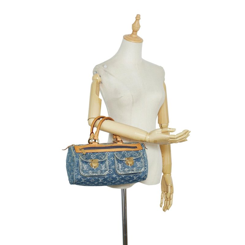 Louis Vuitton Monogram Denim Neo Speedy (SHG-afS2YW) - Image 4