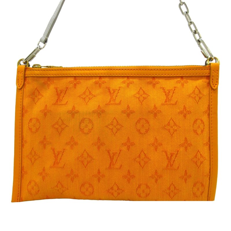 Louis Vuitton Monogram Double Flat Messenger (SHG-36668) - Image 2