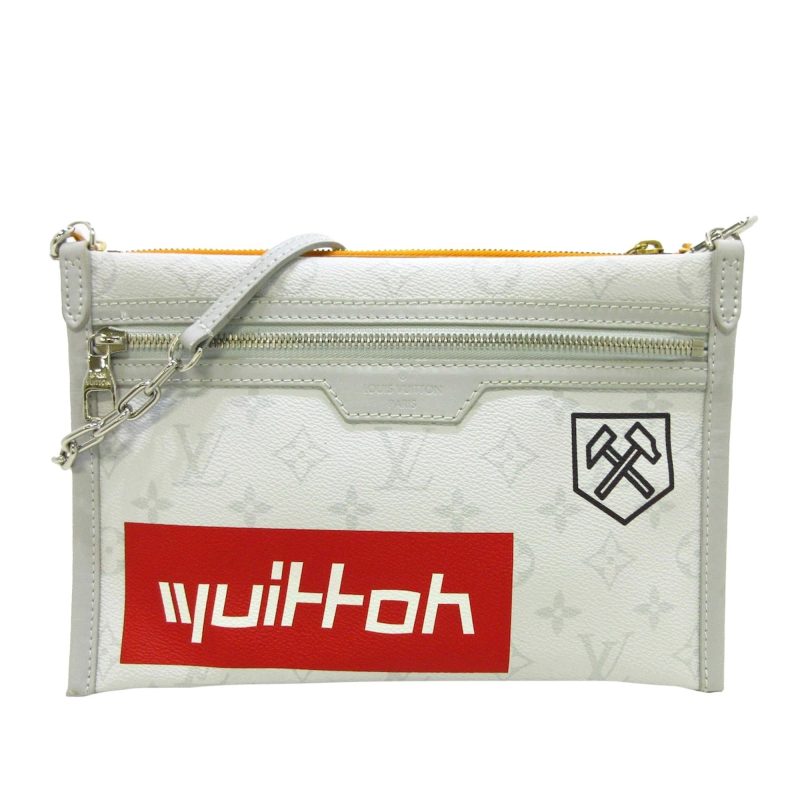 Louis Vuitton Monogram Double Flat Messenger (SHG-36668) - Image 14