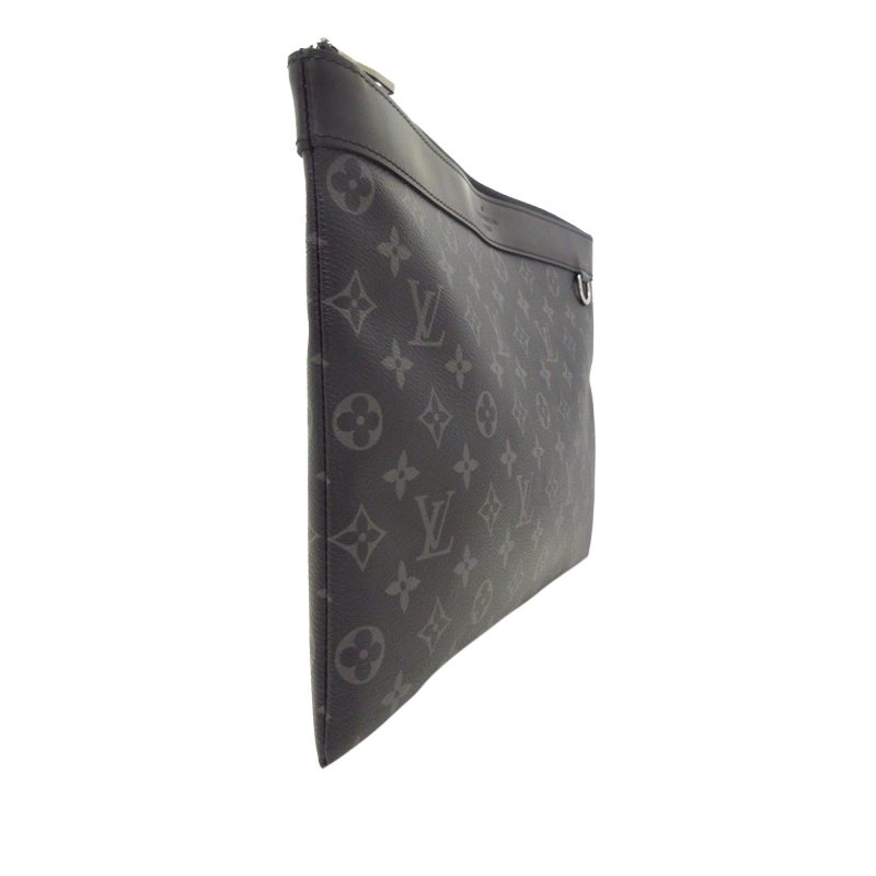 Louis Vuitton Monogram Eclipse Discovery Pochette (SHG-H5M49L)