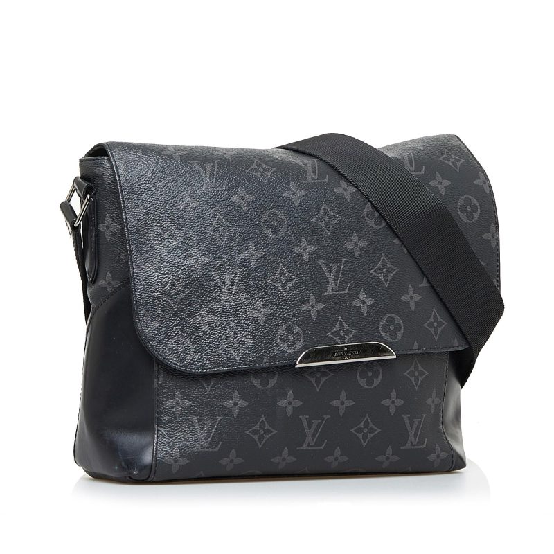 Louis Vuitton Monogram Eclipse Explorer PM (SHG-rAPfvW)