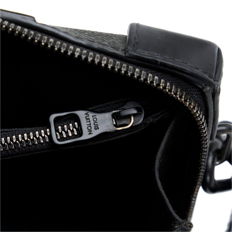Louis Vuitton Monogram Eclipse Soft Trunk Wallet Crossbody (SHG-4pxj3i) - Image 7