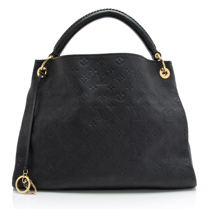 Louis Vuitton Monogram Empreinte Artsy MM Shoulder Bag (SHF-23749) - Image 12