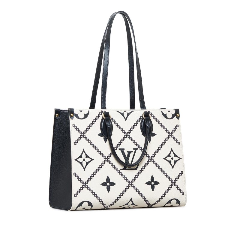 Louis Vuitton Monogram Empreinte Broderie OnTheGo (SHG-vkuBtI)