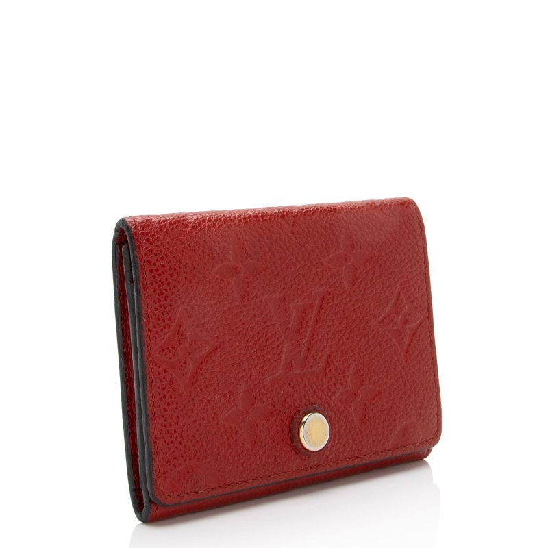 Louis Vuitton Monogram Empreinte Business Card Holder (SHF-vM4fYS)