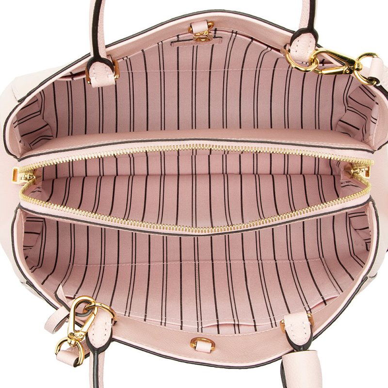 Louis Vuitton Monogram Empreinte Montaigne MM Satchel (SHF-21724) - Image 6