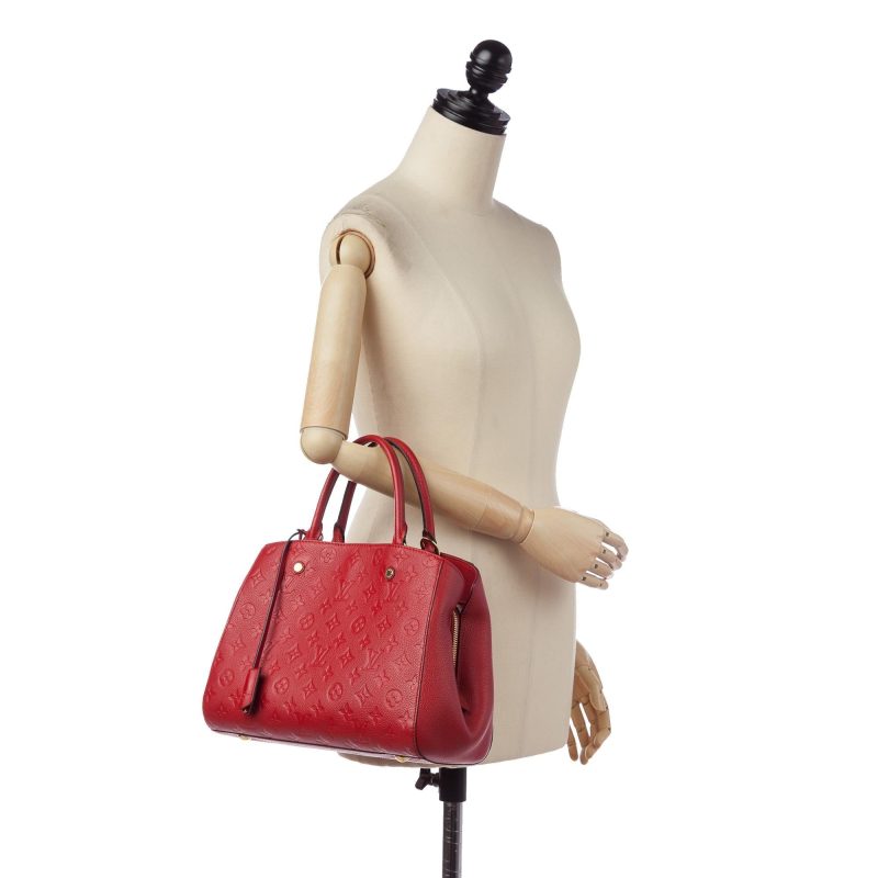 Louis Vuitton Monogram Empreinte Montaigne MM (SHG-34487) - Image 11