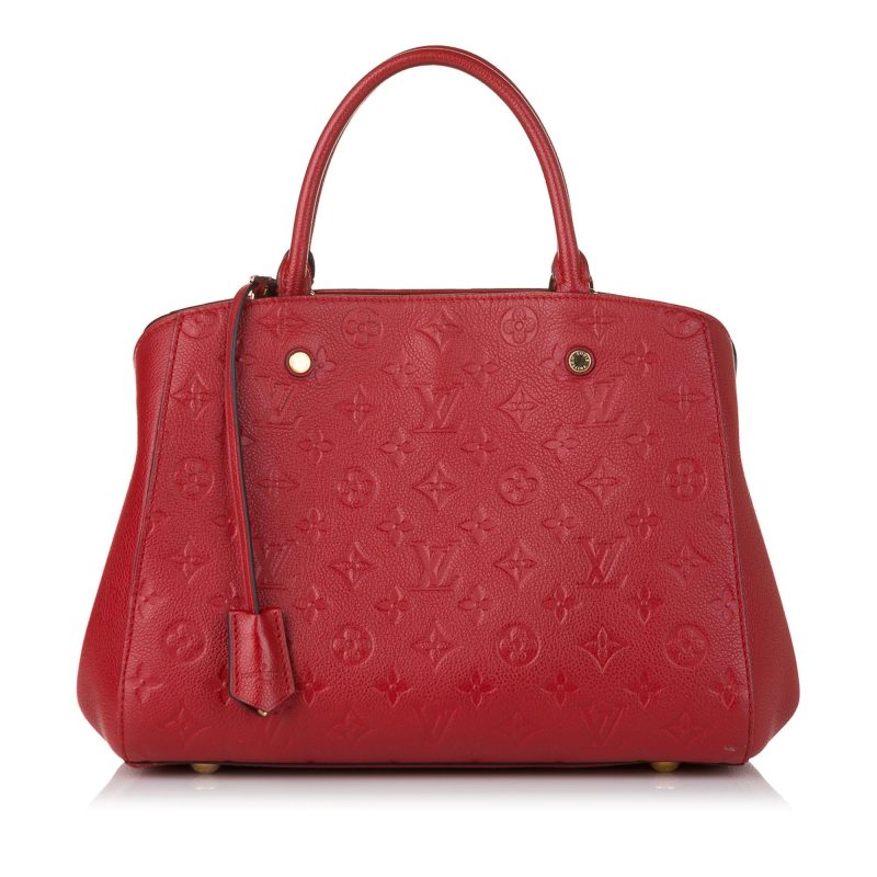 Louis Vuitton Monogram Empreinte Montaigne MM (SHG-34487) - Image 12