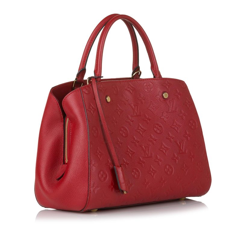 Louis Vuitton Monogram Empreinte Montaigne MM (SHG-34487)
