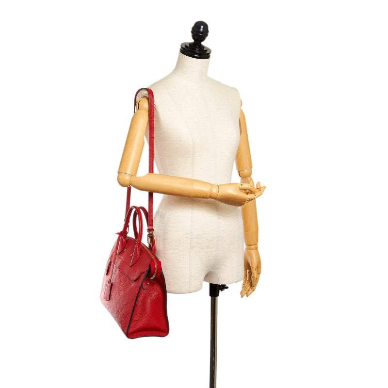 Louis Vuitton Monogram Empreinte Pont Neuf MM (SHG-32312) - Image 10